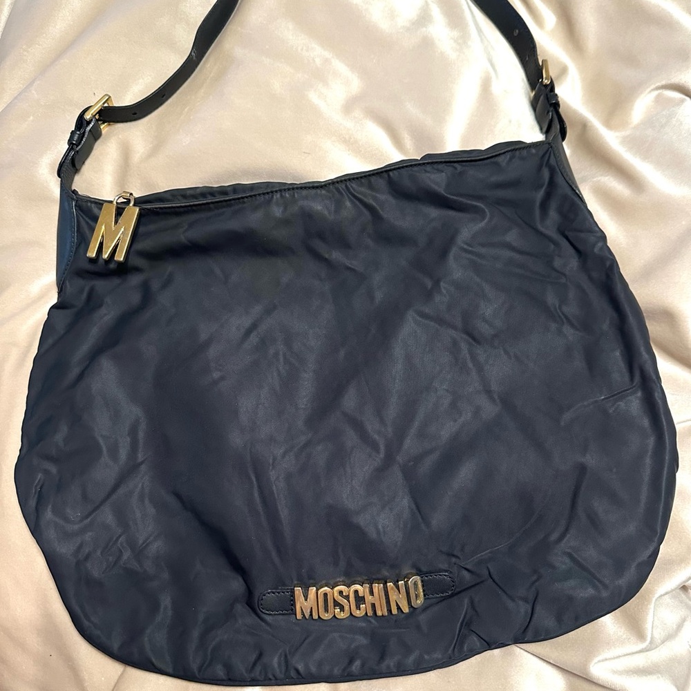 Moschino Black Shoulder Bag